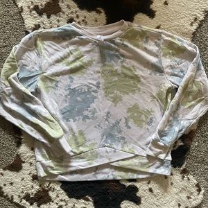 Ladies tie dye sweatshirt Small